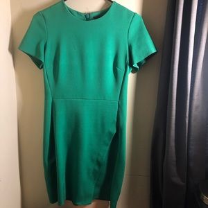 top shop professional green dress